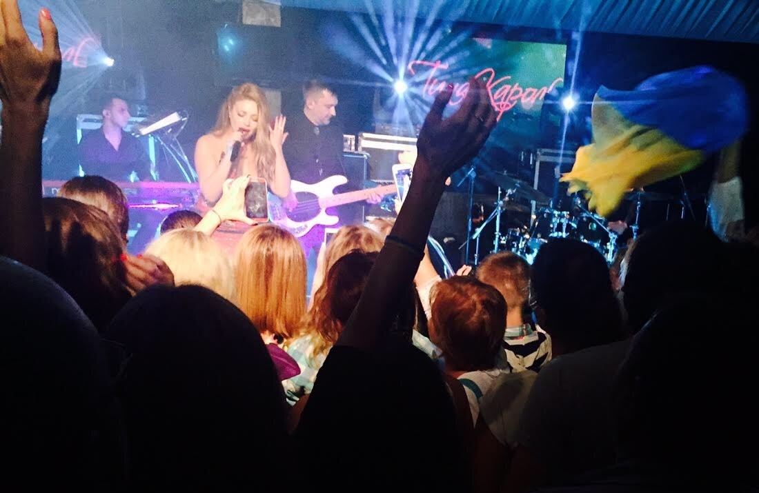 Singer Tina Karol was visiting Batumi during Ukraine’s Independence Day geotv.ge